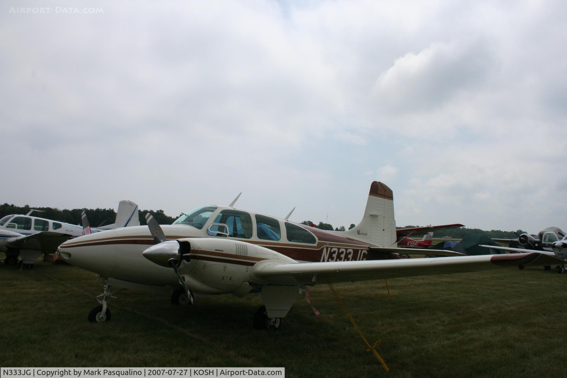 N333JG, 1964 Beech D95A Travel Air C/N TD-580, Beech D95A