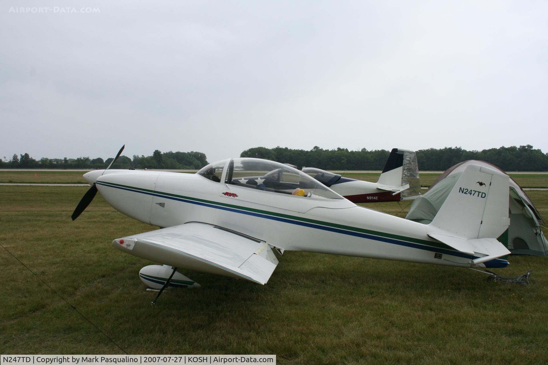 N247TD, 2001 Vans RV-8 C/N 80247, RV-8