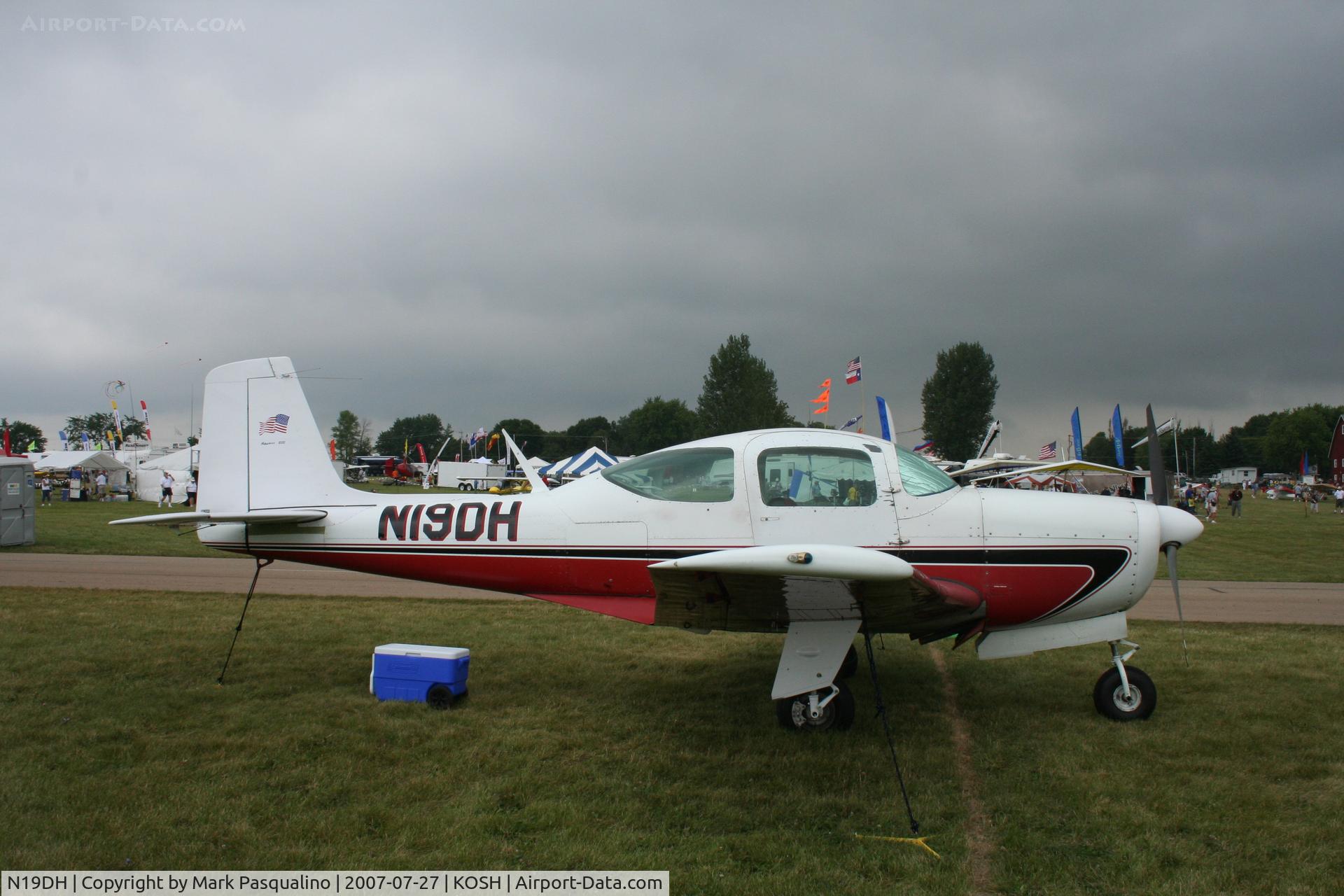 N19DH, 1963 Meyers Industries Inc 200B C/N 278, Meyers 200B