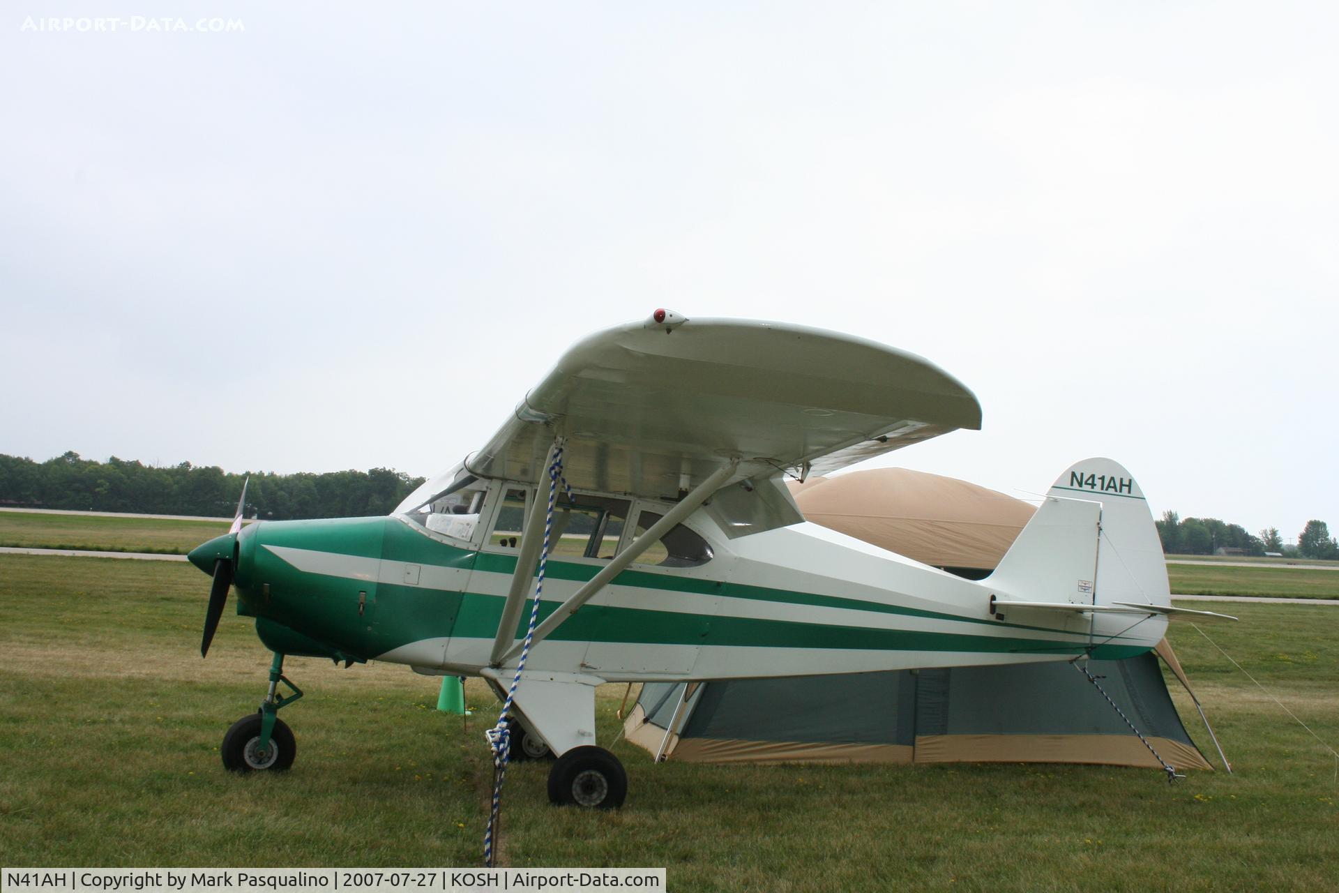 N41AH, 1954 Piper PA-22-135 Tri-Pacer C/N 22-1899, Piper PA-22-135