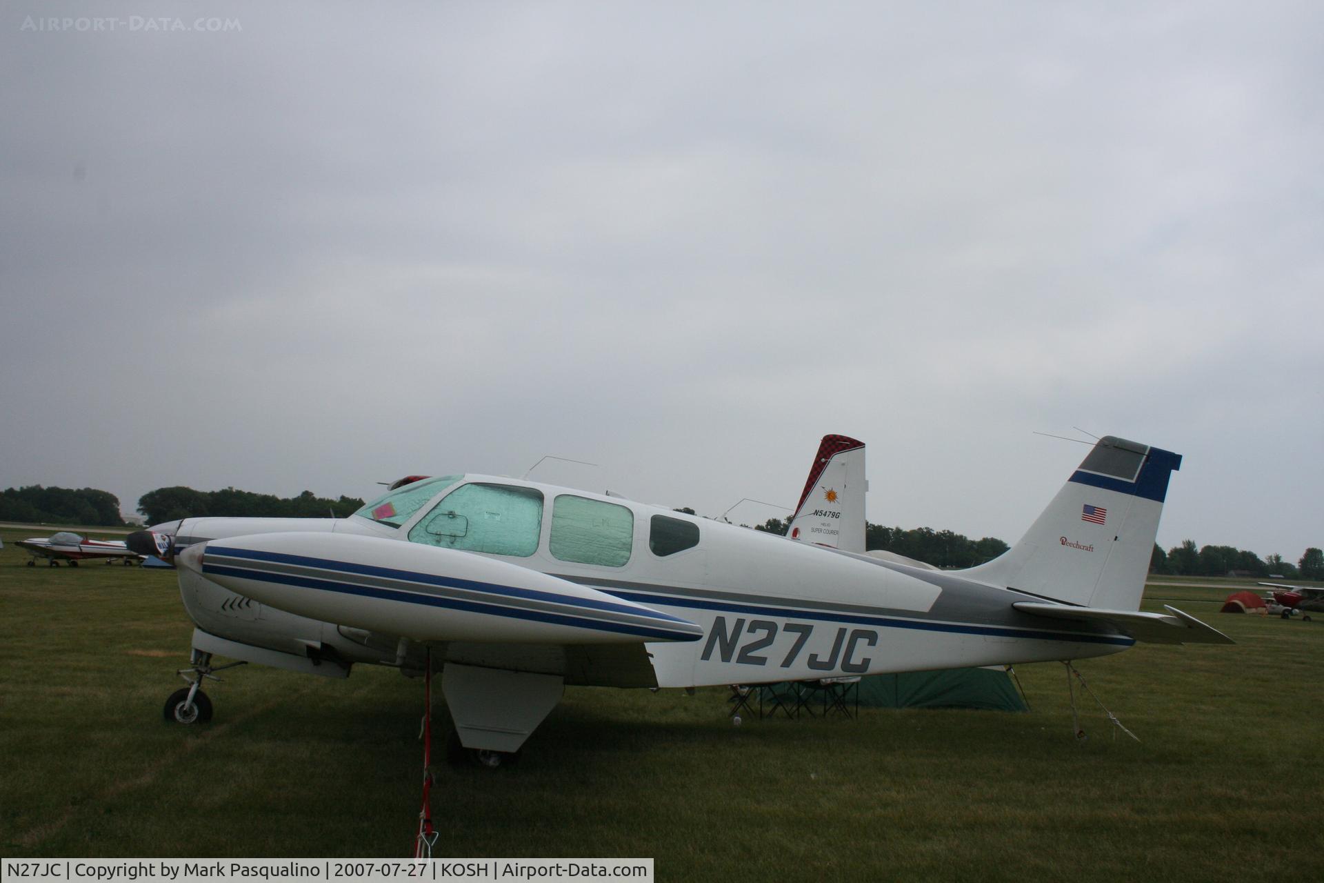 N27JC, 1960 Beech 35-A33 Debonair C/N CD-267, Beech A33