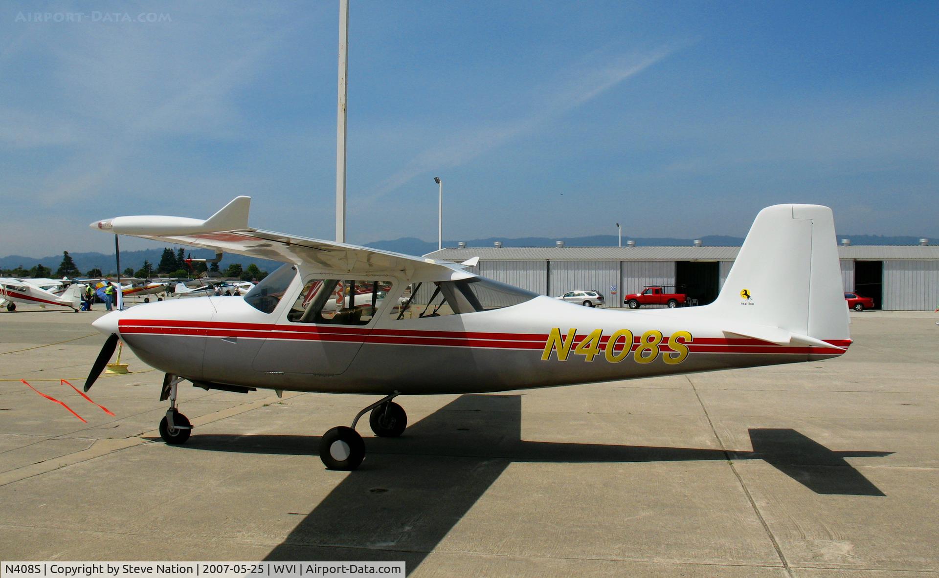 N408S, 1994 Hollman Martin STALLION C/N 001, 1994 Hollman STALLION homebuilt, perennial visitor @ Watsonville, CA airshow