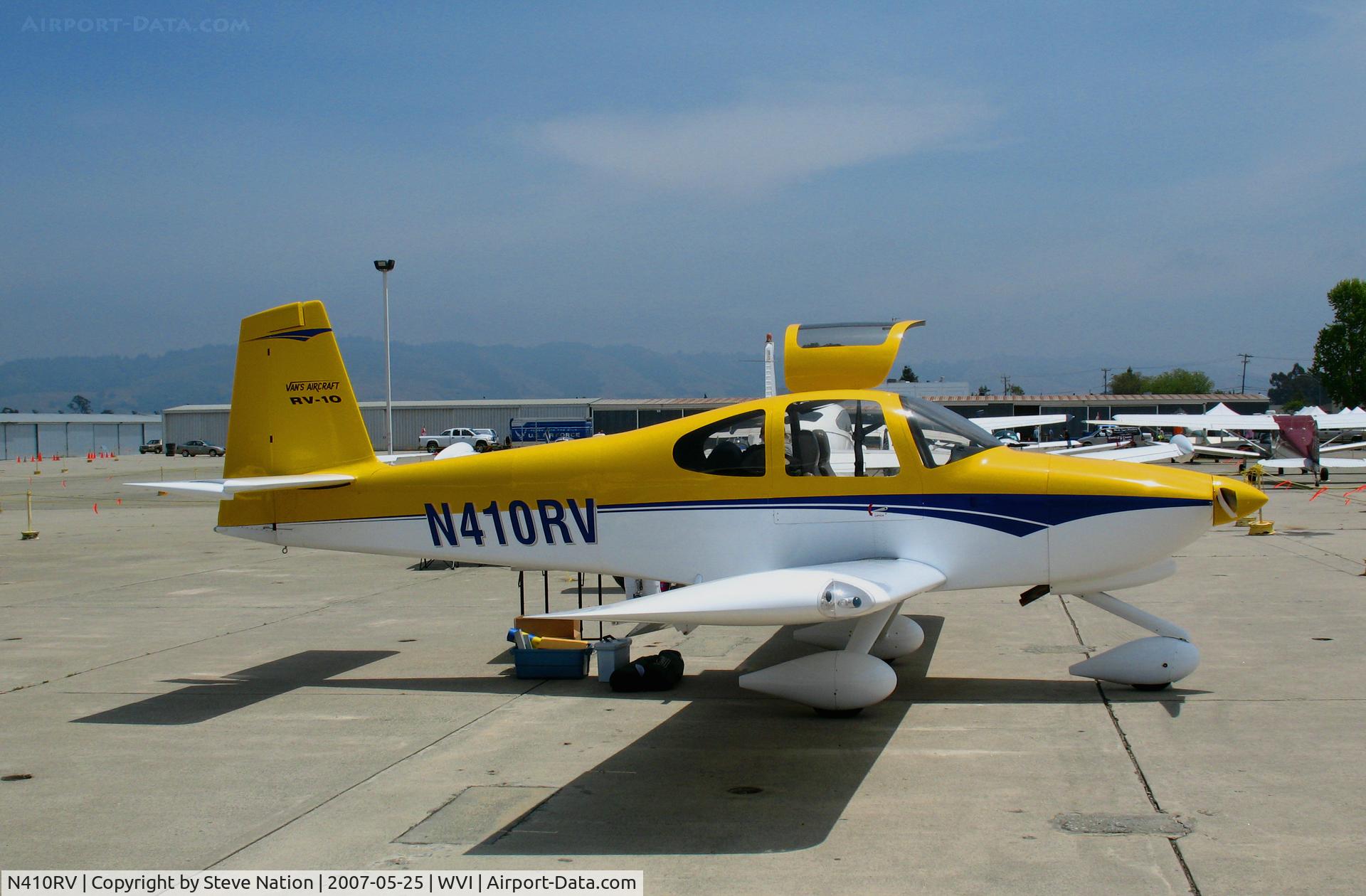N410RV, 2003 Vans RV-10 C/N 1 (N410RV), Very sharp looking 2003 Elliott-Kirby VANS RV-10 @ Watsonville, CA airshow