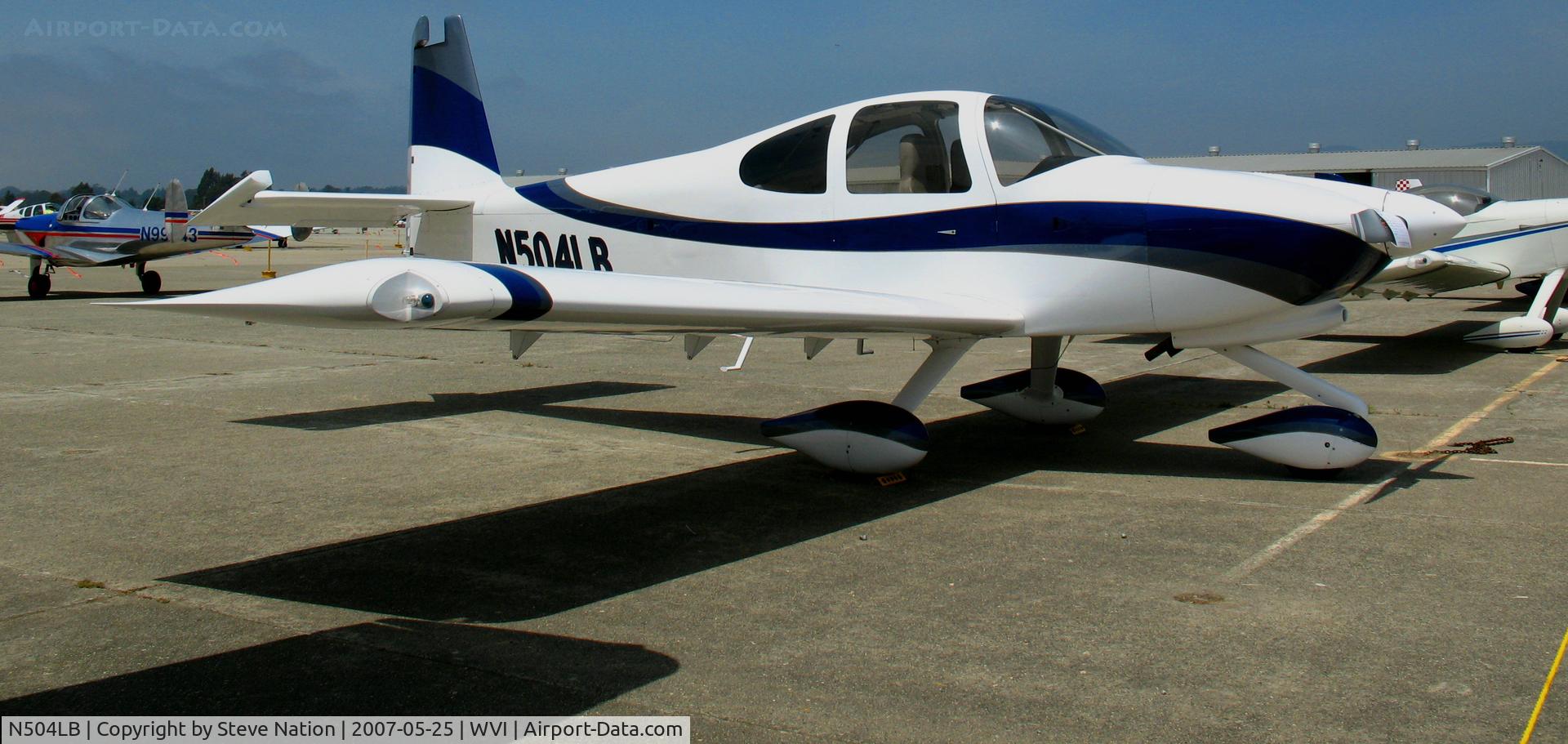 N504LB, 2007 Vans RV-10 C/N 40344, 2007 Baker VANS RV-10 homebuilt @ Watsonville, CA home base