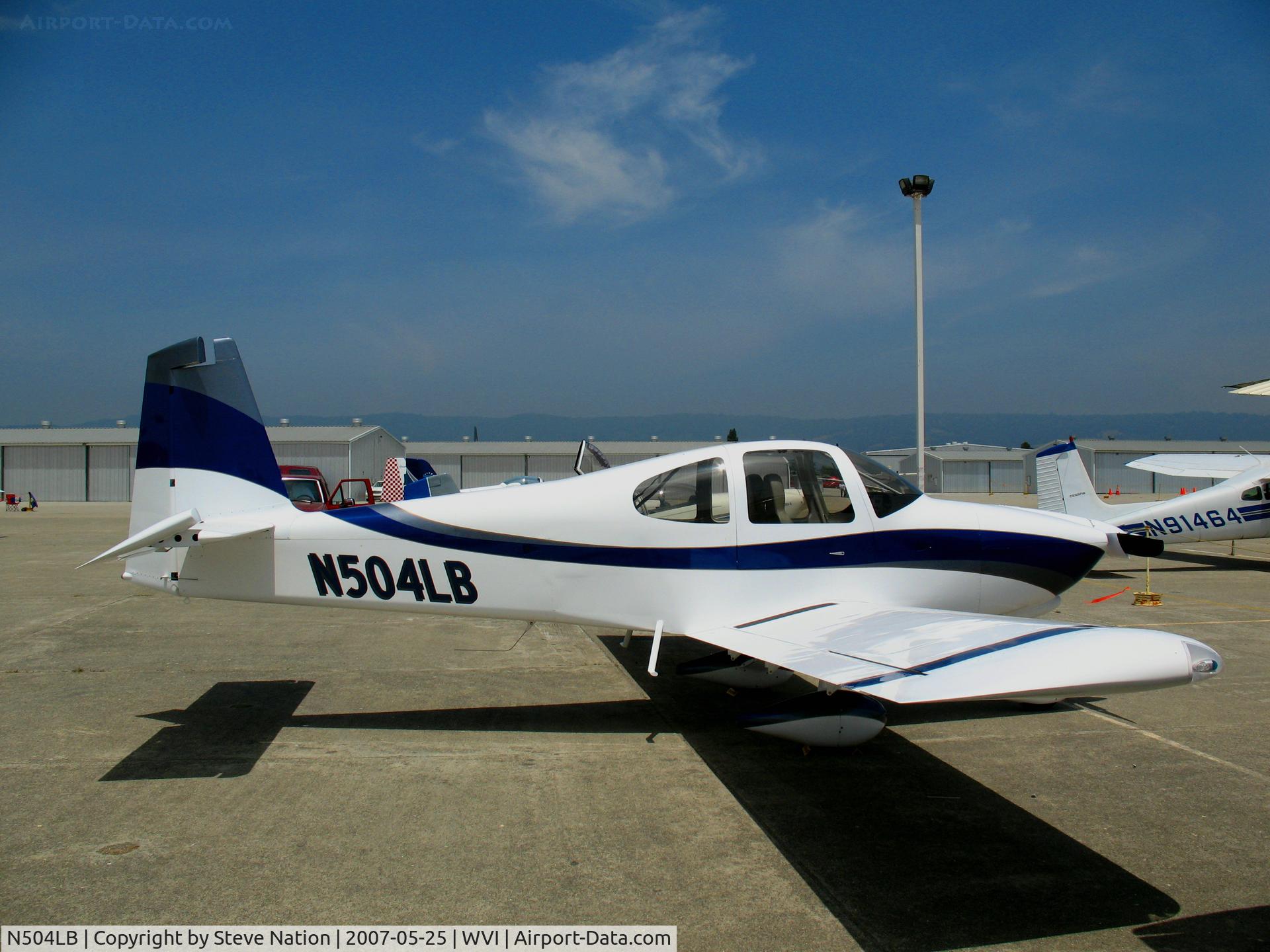 N504LB, 2007 Vans RV-10 C/N 40344, 2007 Baker VANS RV-10 homebuilt @ Watsonville, CA home base