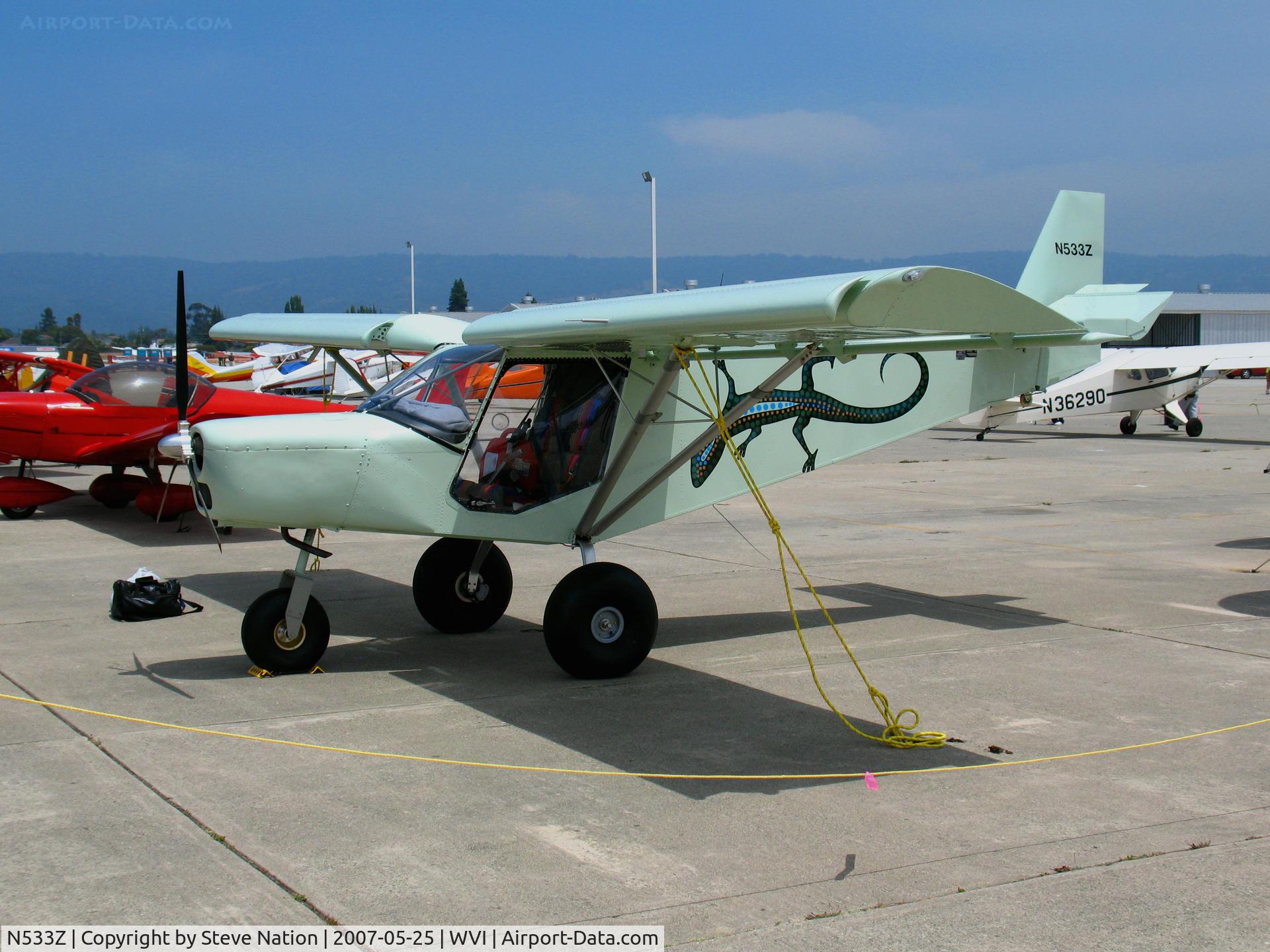 N533Z, 2003 Zenith STOL CH-701 C/N 7-4326, 2003 Kube ZENITH STOL CH 701 with impressive Lizard logo @ Watsonville, CA airshow