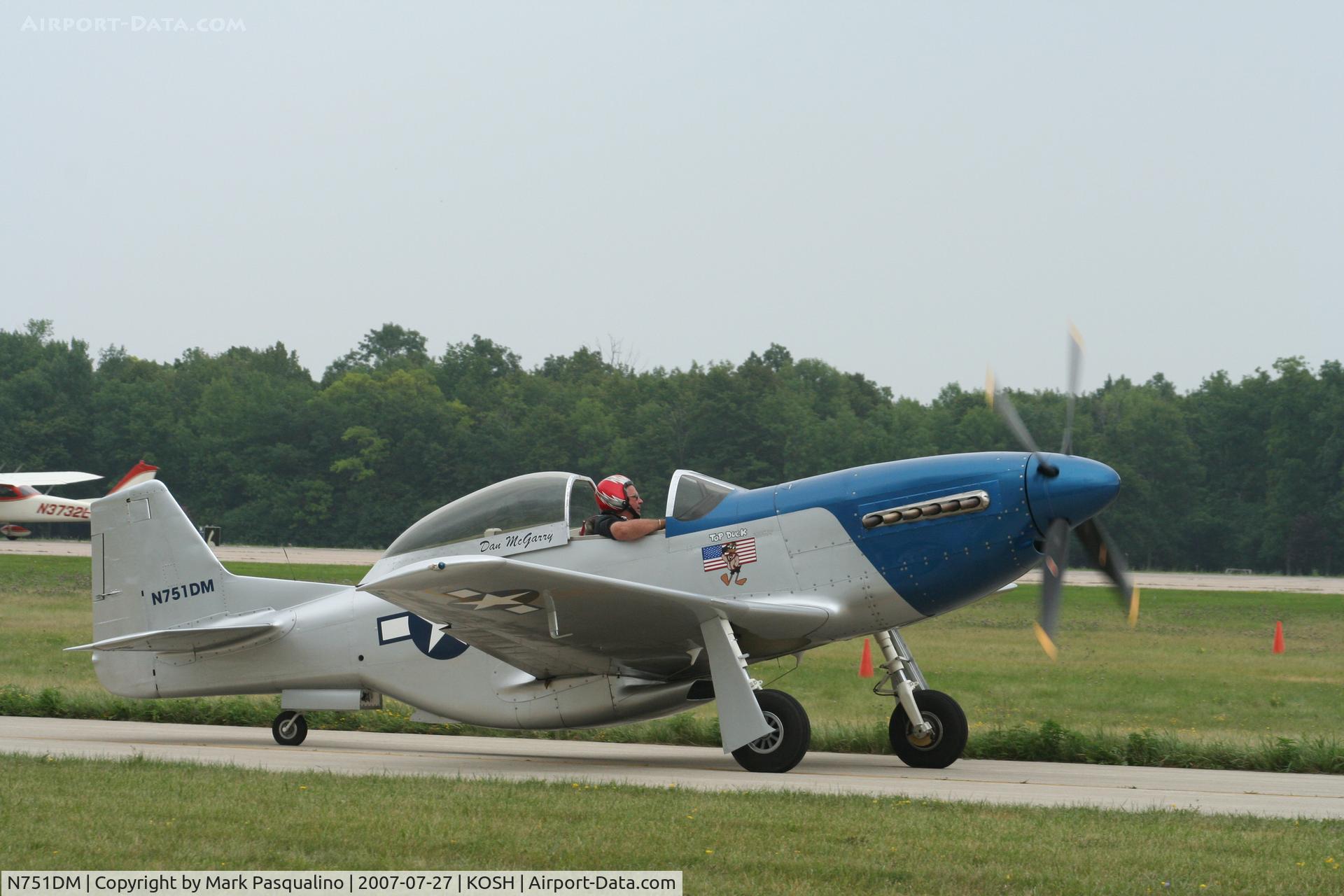 N751DM, 1997 Stewart 51 S-51D Mustang C/N 105, Stewart S-51