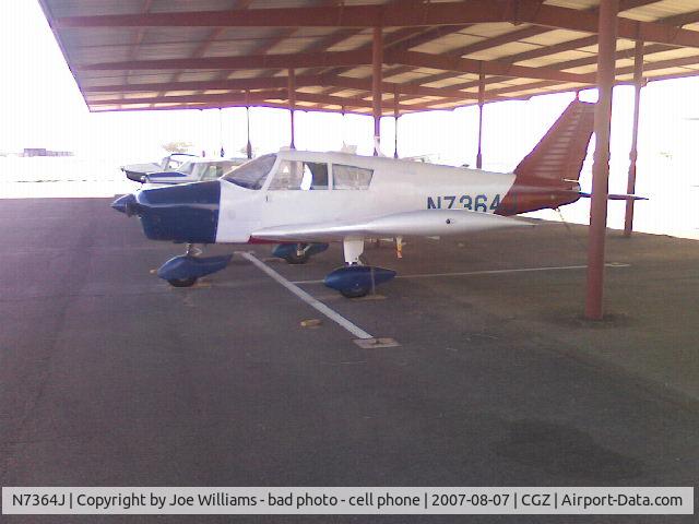 N7364J, 1968 Piper PA-28-140 Cherokee C/N 28-24718, 1968 Cherokee 140 in Casa Grande, AZ