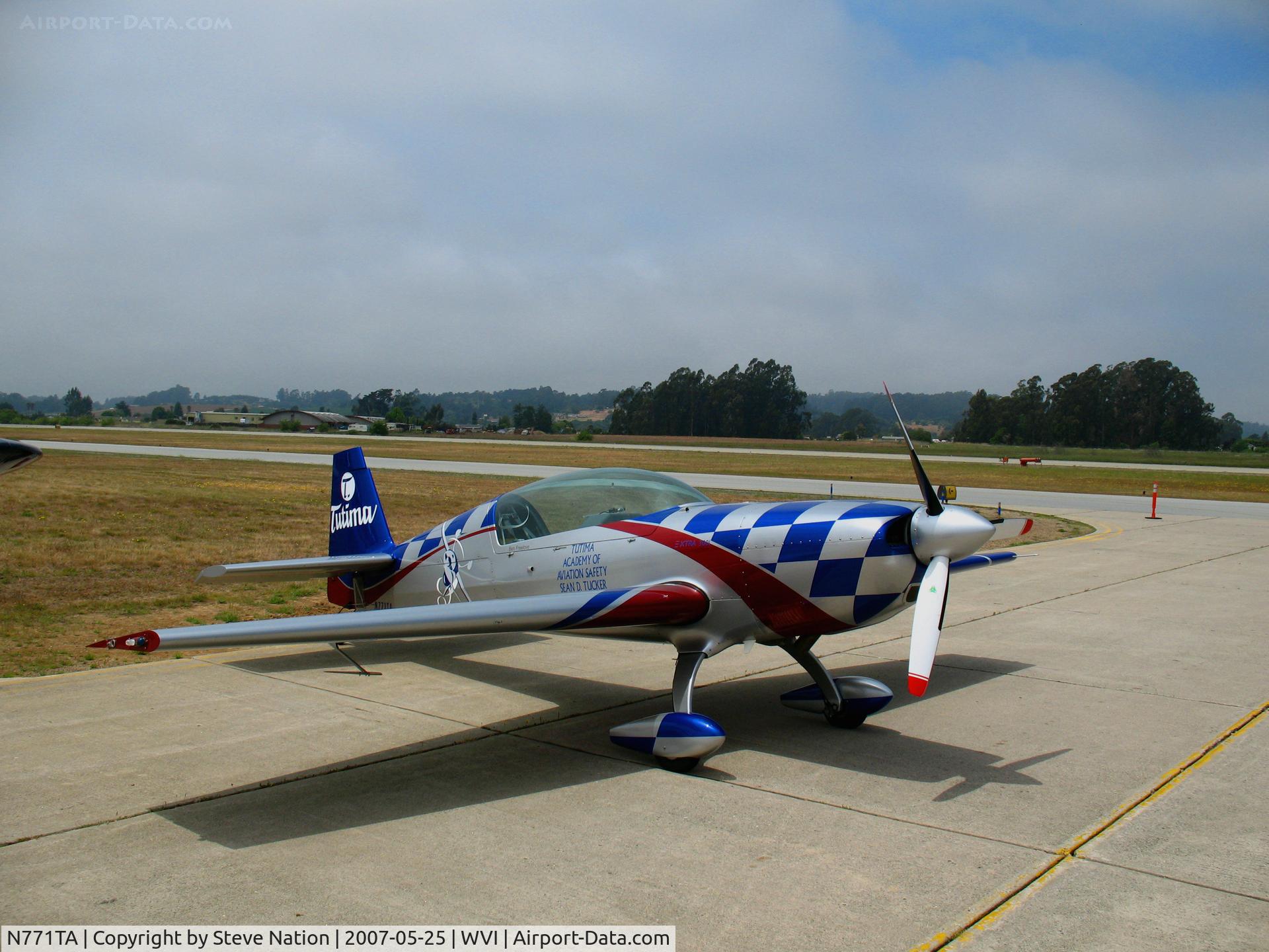 N771TA, 2006 Extra EA-300/L C/N 1231, Tutima Academy of Aviation Safety 2006 Extra Flugzeugbau Gmbh EA 300/L ready to perform @ Watsonville, CA airshow