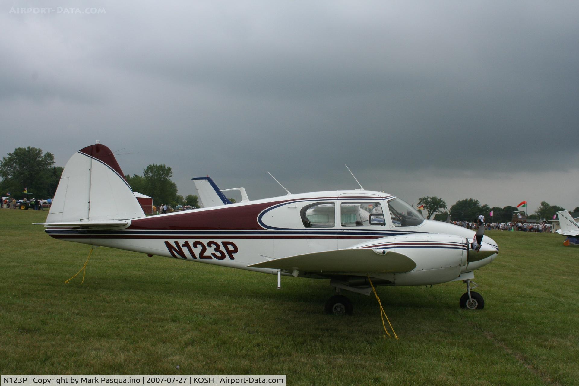 N123P, 1955 Piper PA-23-250 Aztec C/N 23-397, Piper PA-23