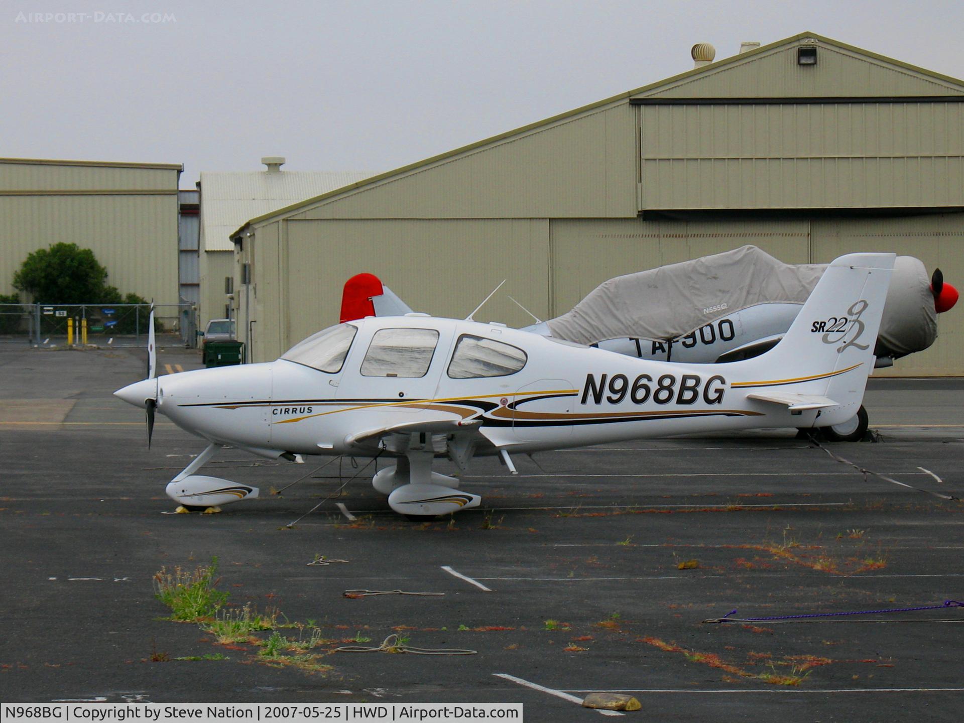 N968BG, 2004 Cirrus SR22 G2 C/N 0968, Valley Air 2004 Cirrus Design SR22 @ Hayward Air Terminal, CA