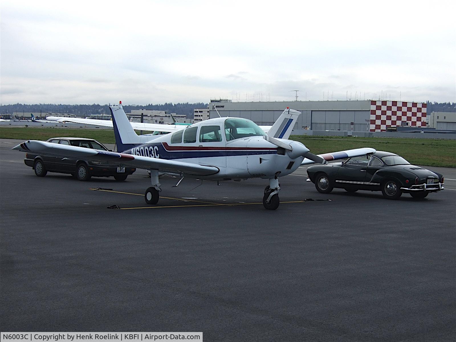 N6003C, 1979 Beech C23 Sundowner 180 C/N M-2113, Beech Sundwoner N6003C