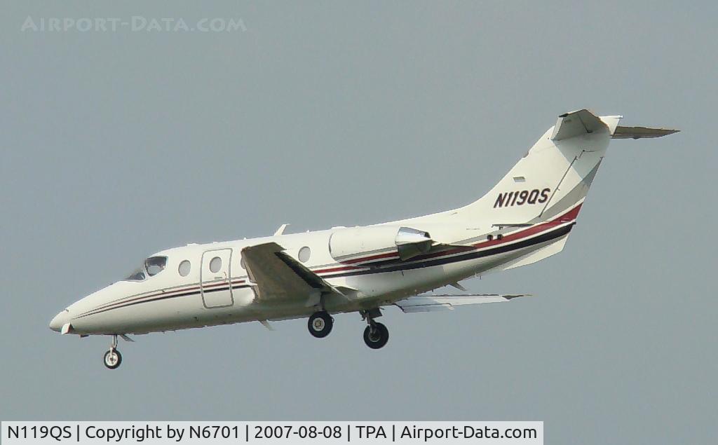 N119QS, Raytheon Aircraft Company 400A C/N RK-394, 36l