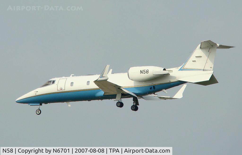 N58, 1995 Learjet Inc 60 C/N 057, 36L
