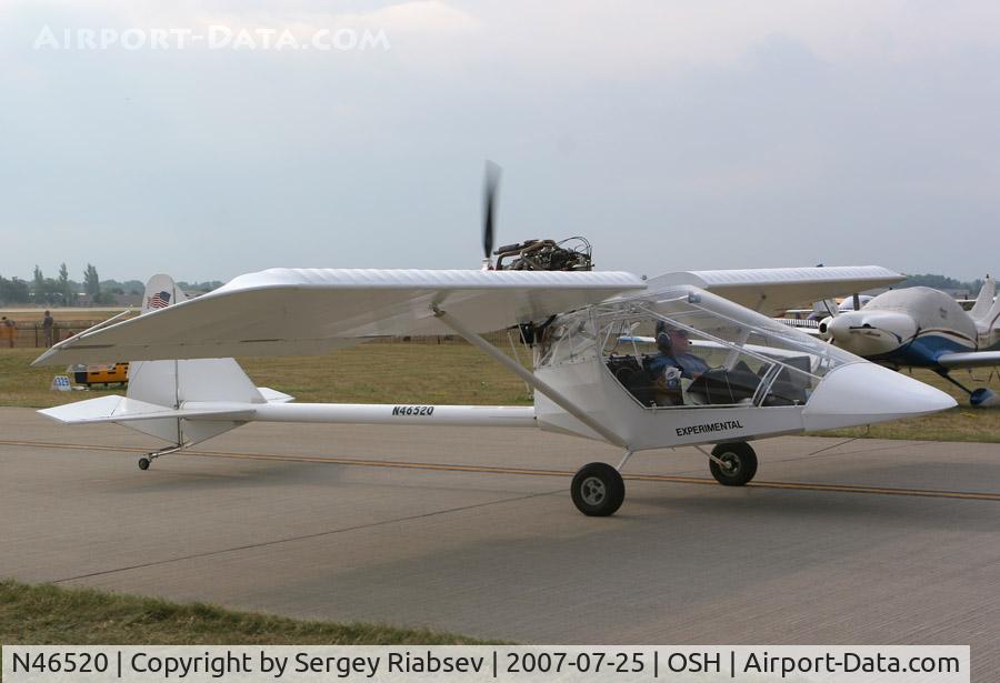 N46520, 2005 Kolb Twinstar MkIII C/N M3X03 4000 47, EAA AirVenture 2007