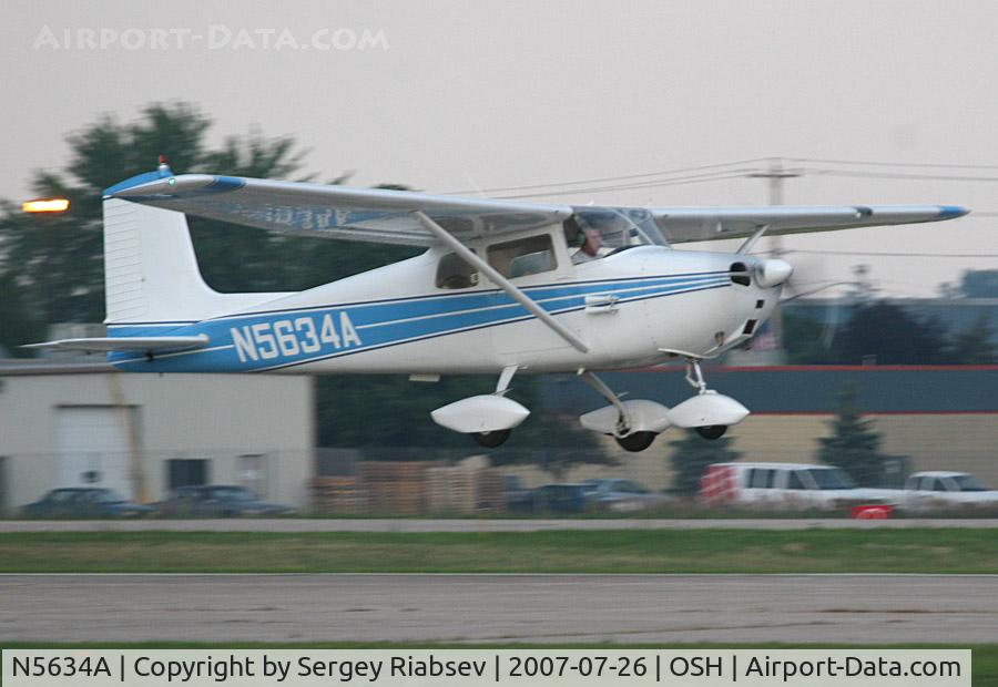 N5634A, 1956 Cessna 172 C/N 28234, EAA AirVenture 2007
