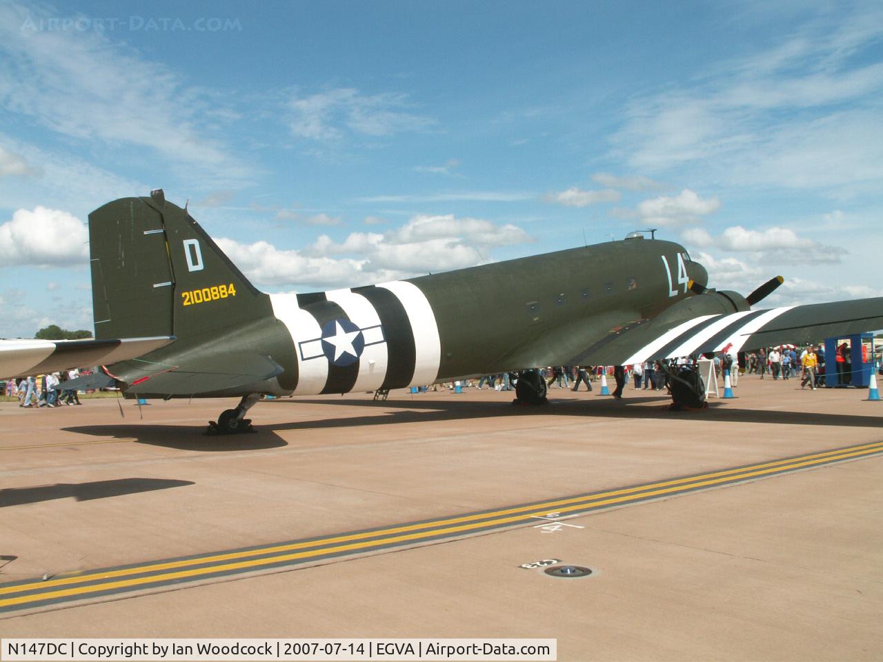 N147DC, 1943 Douglas C-47A-75-DL Skytrain C/N 19347, Douglas C-47A/Aces High/RIAT Fairford