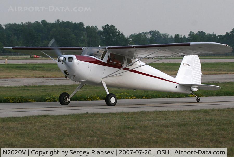 N2020V, 1947 Cessna 140 C/N 14292, EAA AirVenture 2007