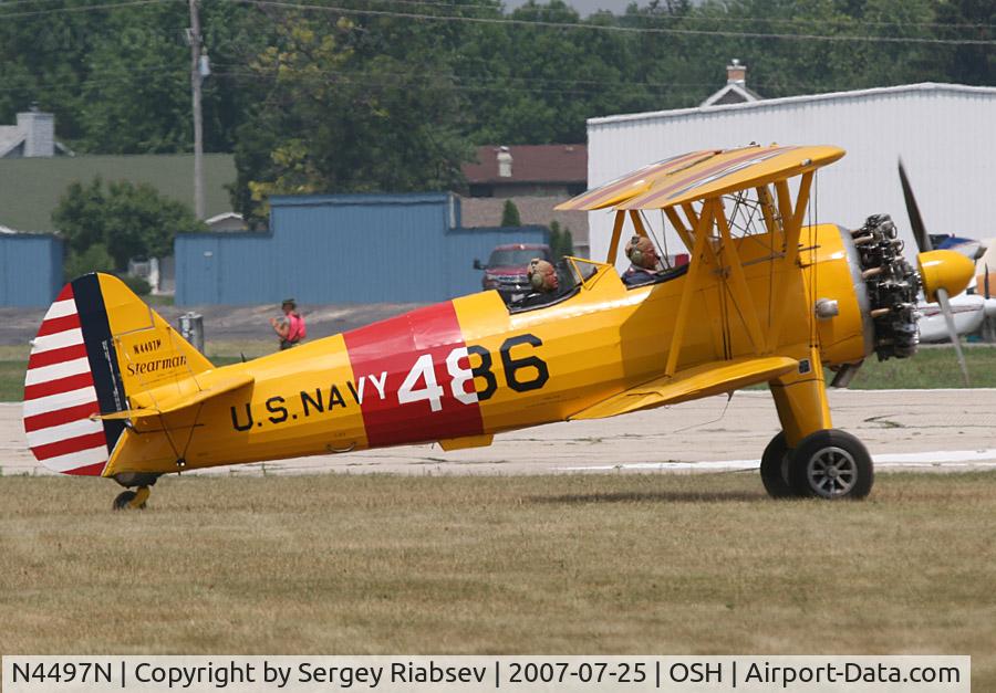 N4497N, 1942 Boeing B75N1 C/N 75-6713, EAA AirVenture 2007