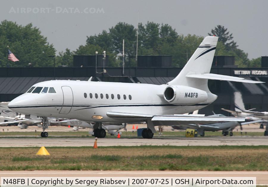 N48FB, 1995 Dassault Falcon 2000 C/N 11, OSH