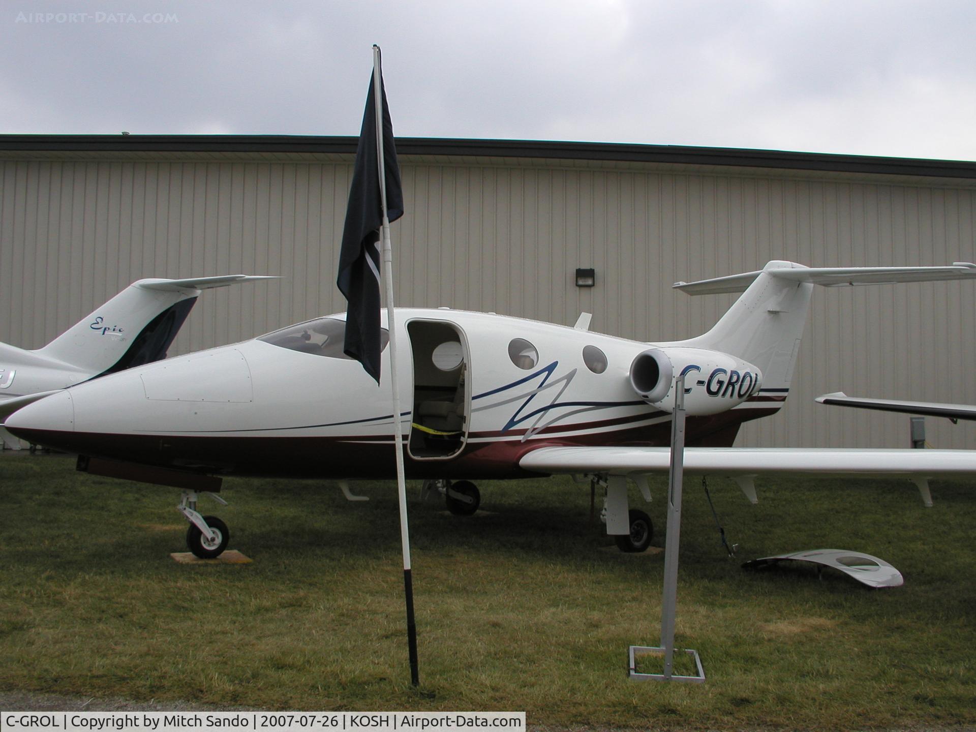 C-GROL, 2006 Epic Aircraft Elite C/N 001J, EAA AirVenture 2007.