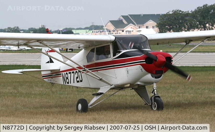 N8772D, 1958 Piper PA-22-160 Tri Pacer C/N 22-5959, EAA AirVenture 2007