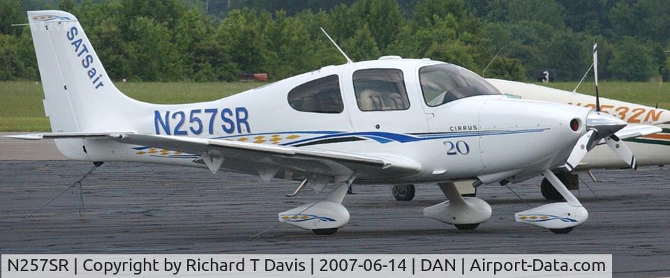 N257SR, 2006 Cirrus SR22 C/N 2132, 2006 Cirrus SR 22 in Danville Va.