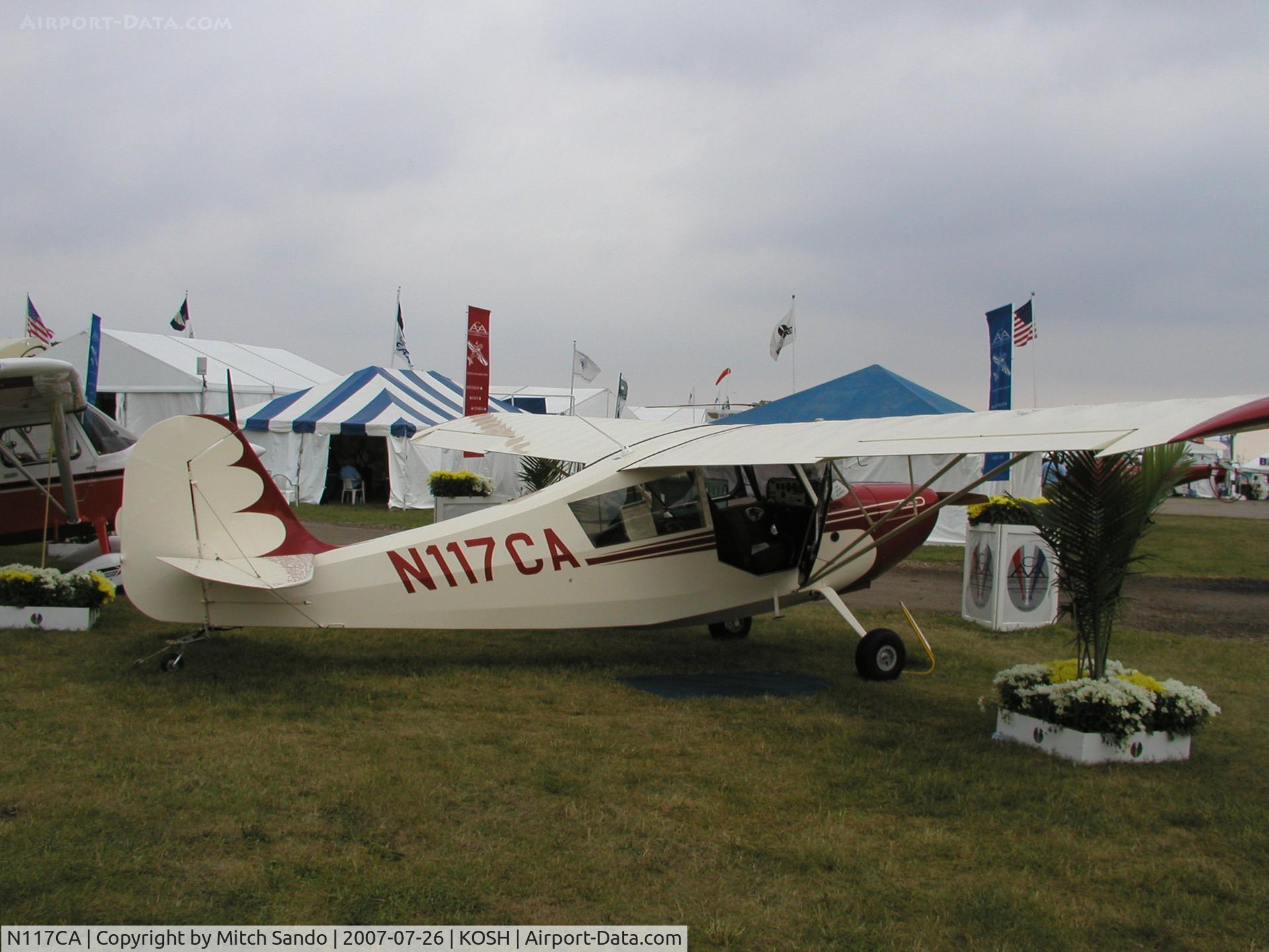 N117CA, American Champion 7EC C/N 1008-2007, EAA AirVenture 2007.
