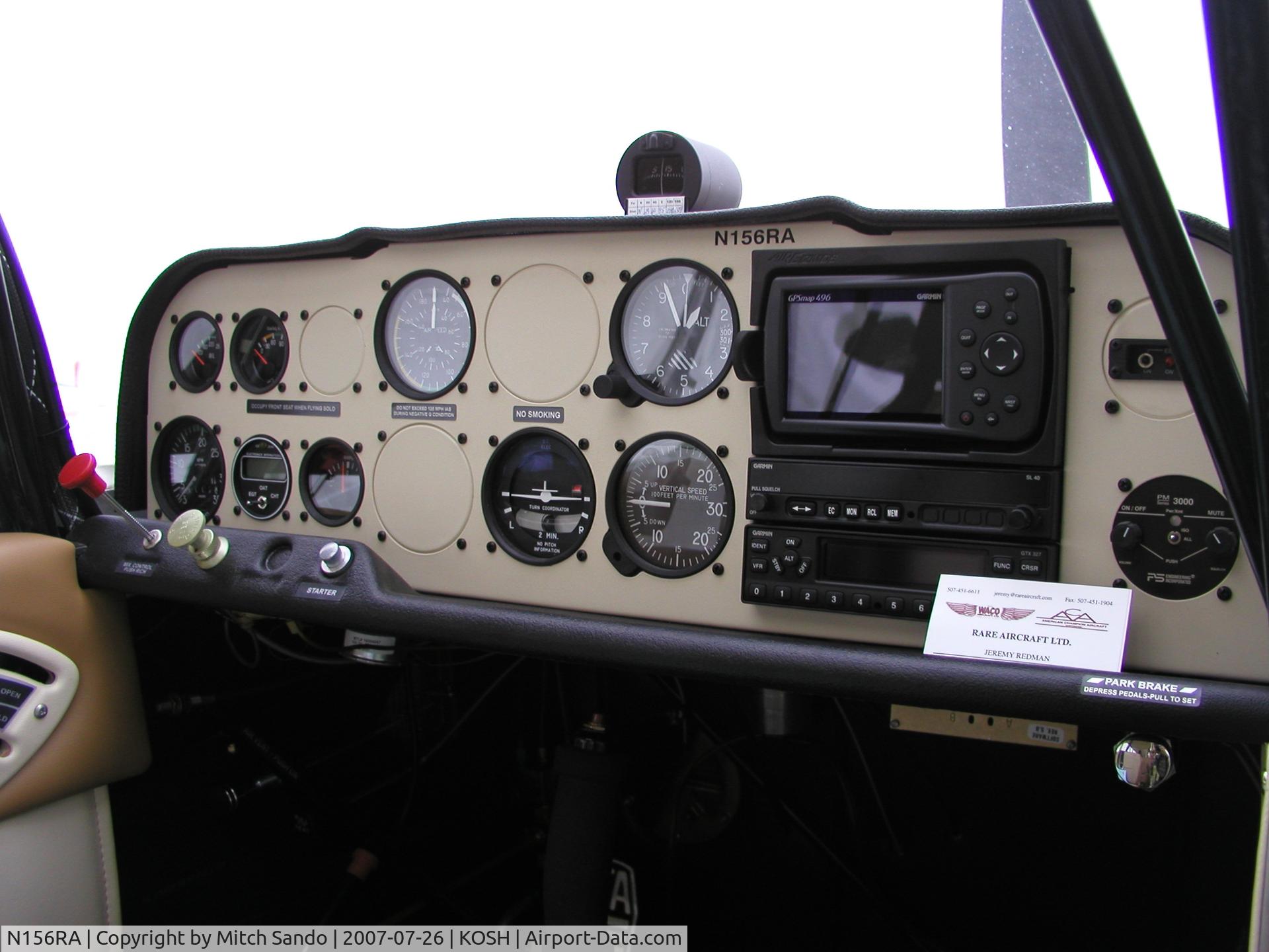 N156RA, 2007 American Champion 7GCBC C/N 1429-2007, EAA AirVenture 2007.