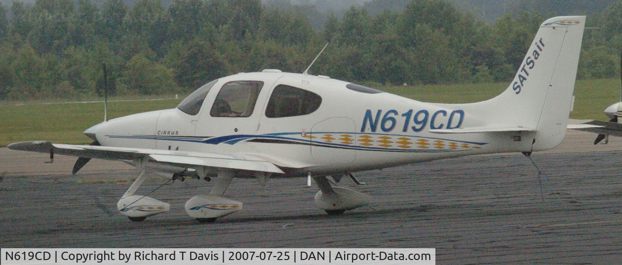 N619CD, 2005 Cirrus SR22 GTS C/N 1672, 2005 Cirrus SR22 in Danville Va.