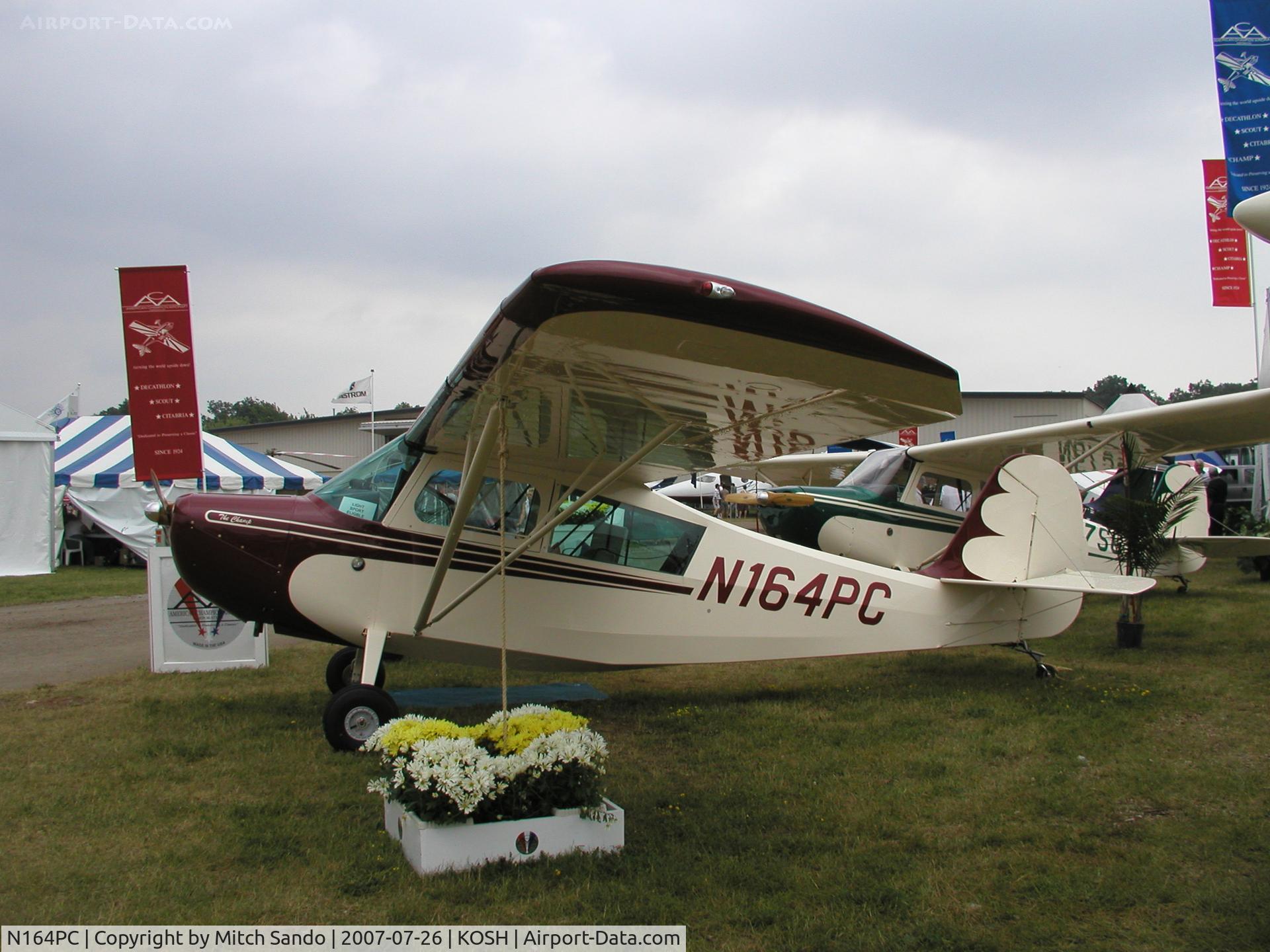 N164PC, American Champion 7EC C/N 1015-2007, EAA AirVenture 2007.