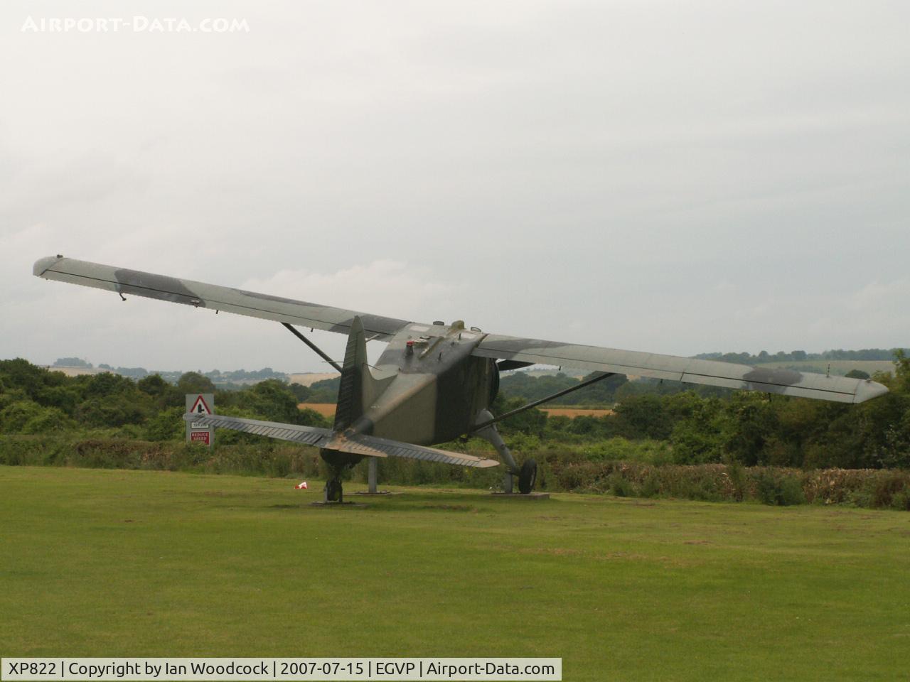 XP822, De Havilland Canada DHC-2 Beaver AL.1 C/N 1486, DHC-2/Museum of Army Flying/Preserved-Middle Wallop