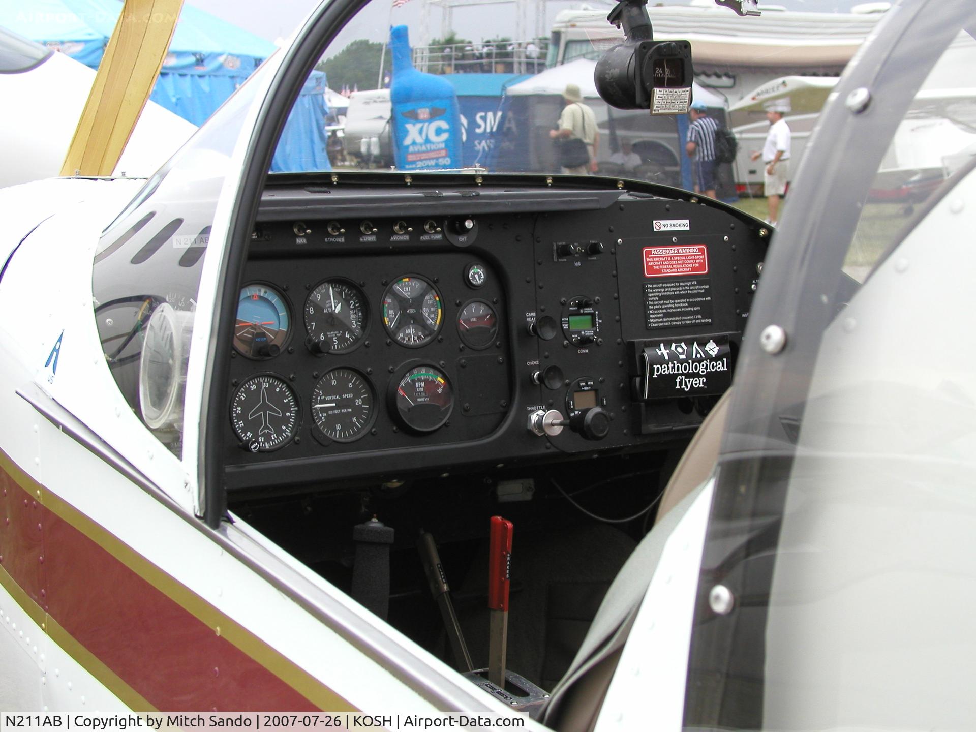 N211AB, 2005 Indus Aviation T-211 Thorpedo C/N 012S, EAA AirVenture 2007.