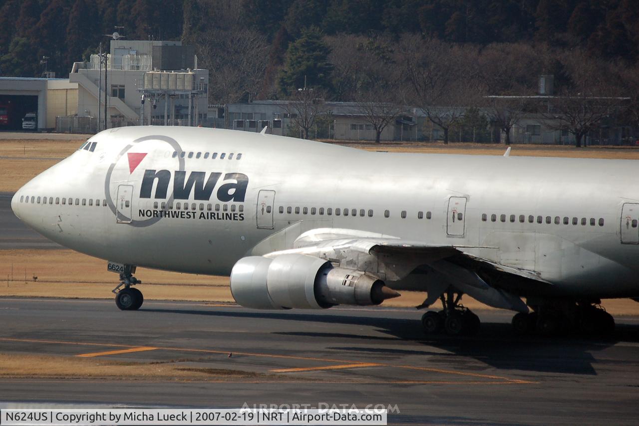 N624US, 1979 Boeing 747-251B C/N 21706, Taxiing to the runway