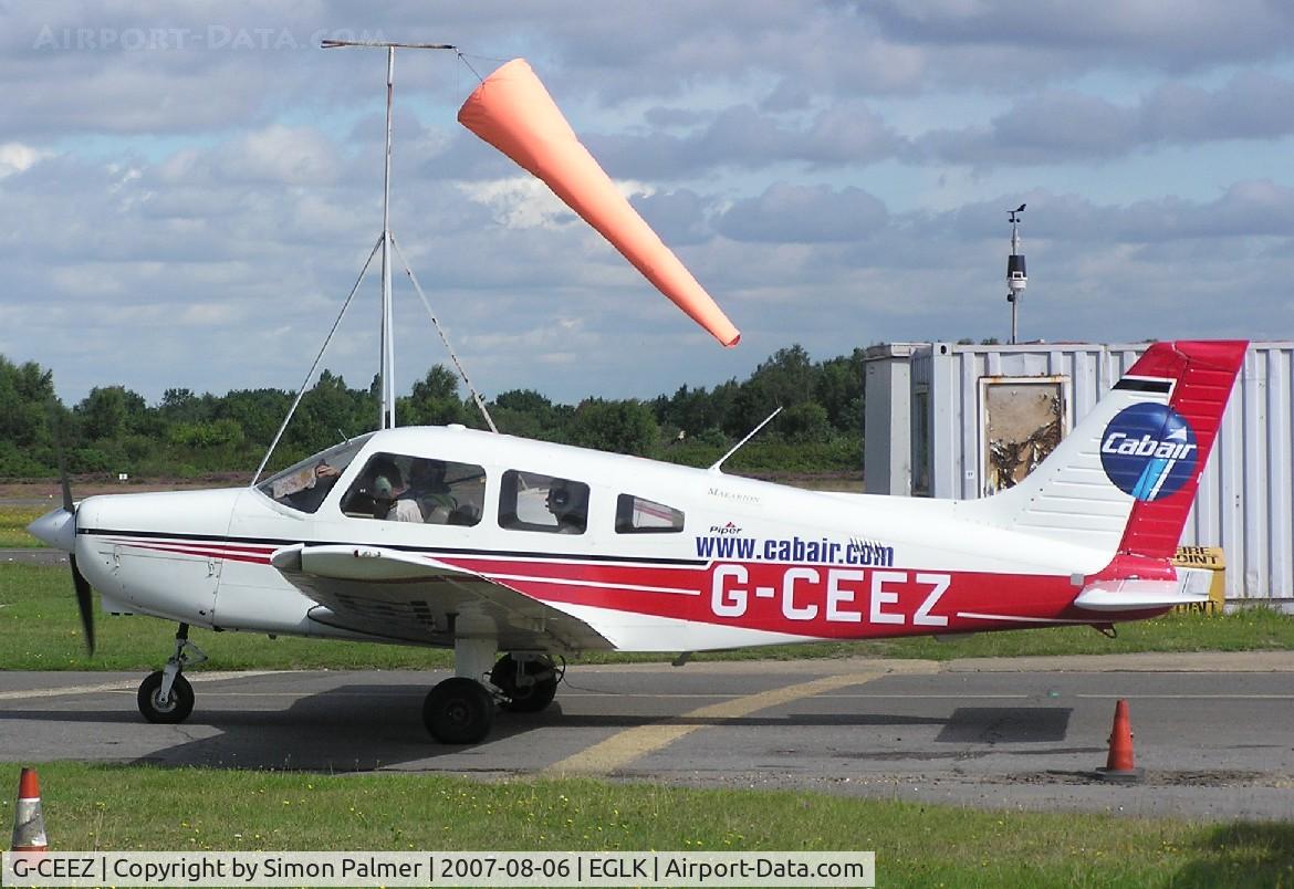 G-CEEZ, 2002 Piper PA-28-161 Warrior III C/N 2842161, PA-28 at Blackbushe