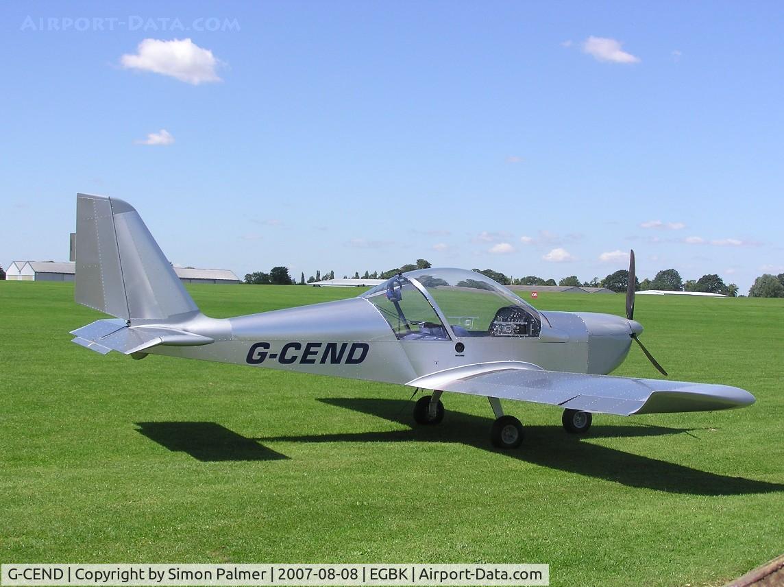 G-CEND, 2007 Cosmik EV-97 TeamEurostar UK C/N 2916, EV-97 at Sywell