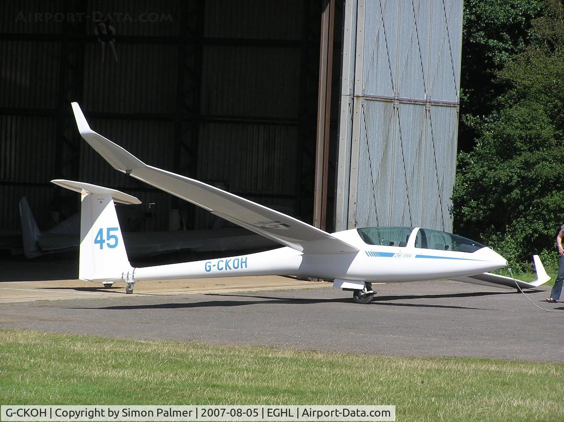 G-CKOH, 2006 DG Flugzeugbau DG-1000T C/N 10-87T25, DG-1000 based at Lasham