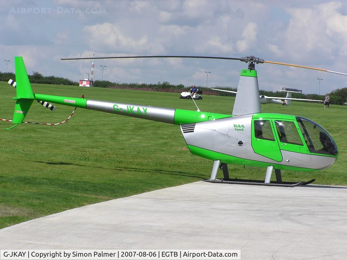 G-JKAY, 2006 Robinson R44 Raven II C/N 11093, R44 at Booker