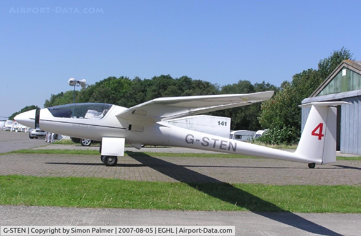 G-STEN, 1991 Stemme S-10 C/N 10-32, Stemme S-10 parked at Lasham