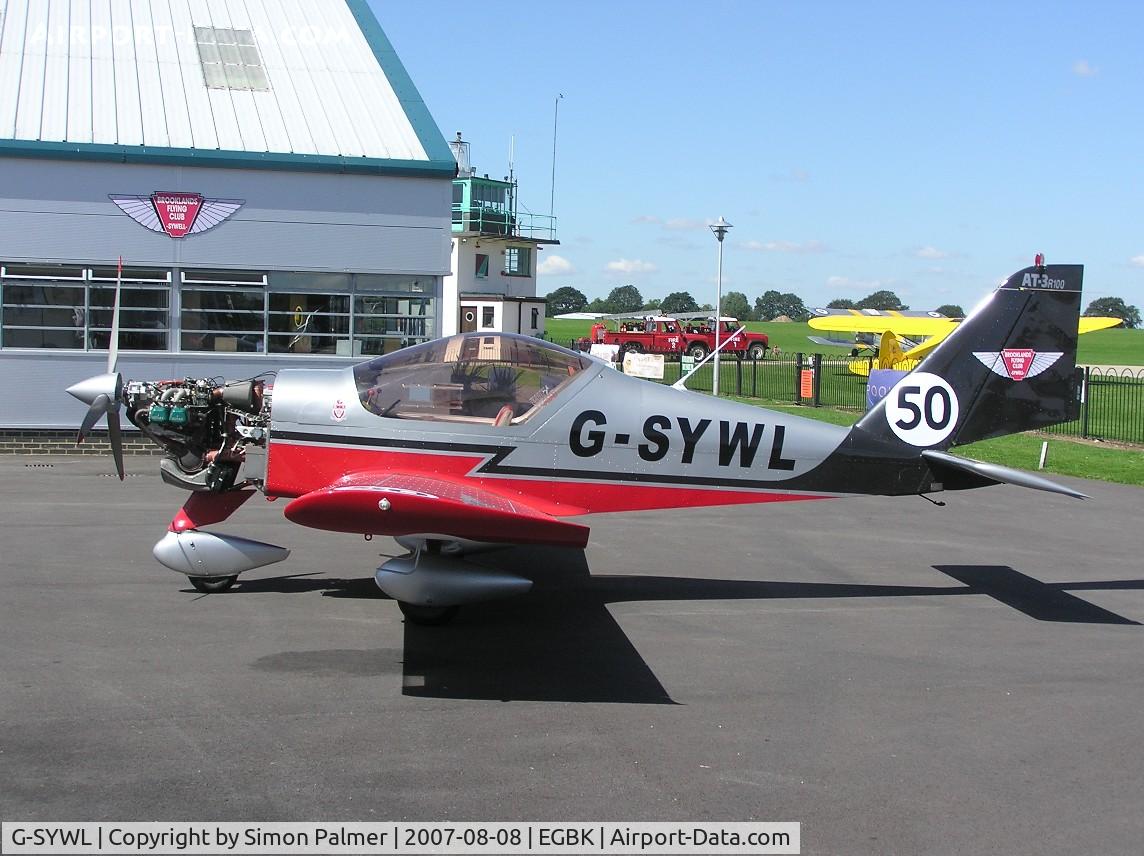 G-SYWL, 2005 Aero AT-3 R100 C/N AT3-011, AT-3 at Sywell now with Air race number 50