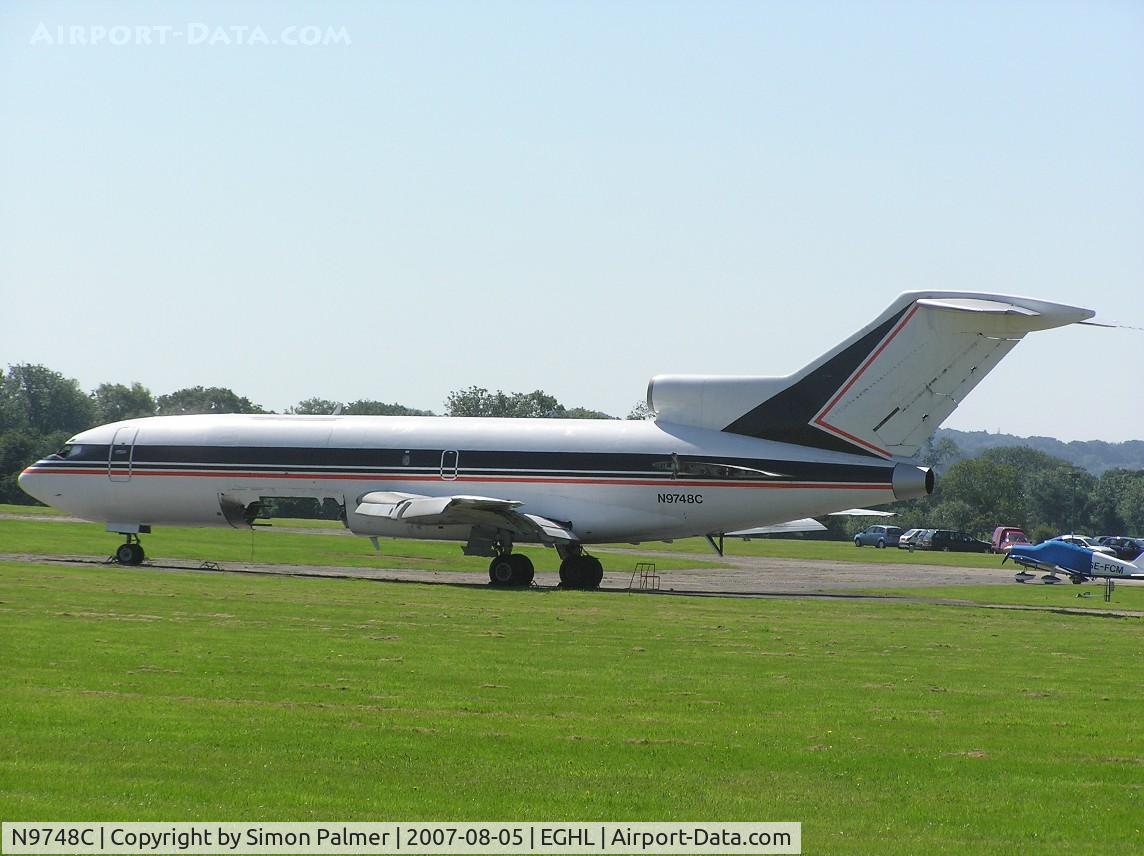 N9748C, Boeing 727-31(F) C/N 20113/711, Boeing 727 at Lasham