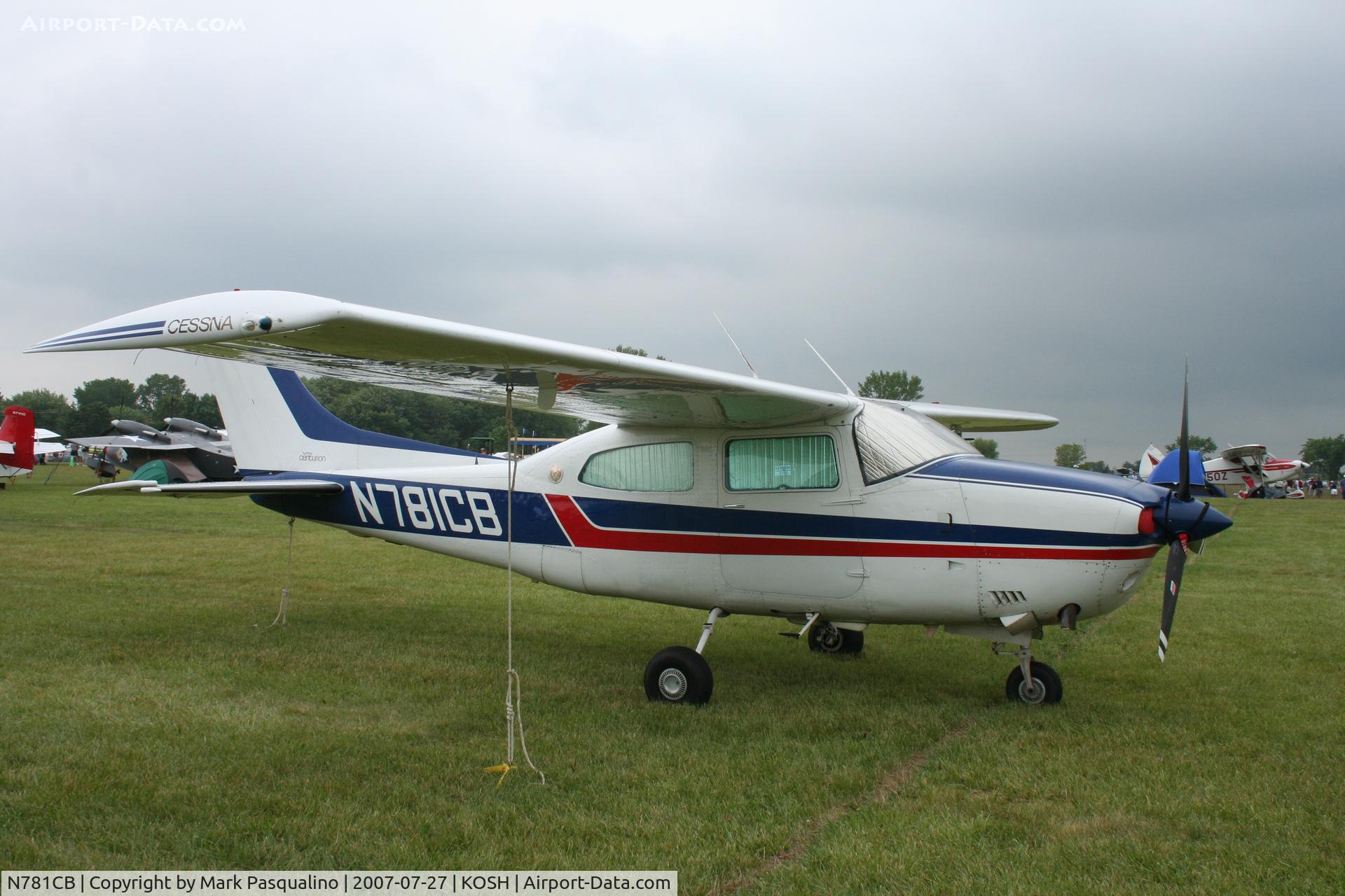 N781CB, 1977 Cessna T210M Turbo Centurion C/N 21062235, Cessna T210