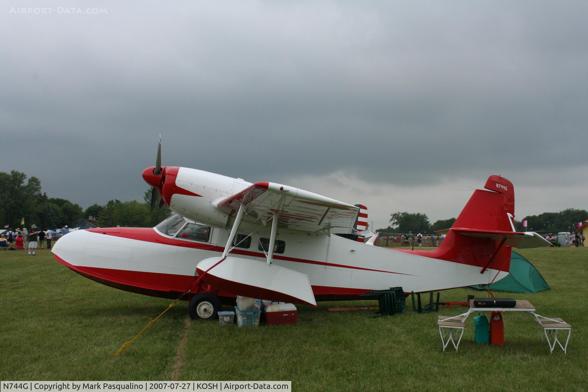 N744G, 1944 Grumman G-44 Widgeon C/N 1394, Grumman G-44