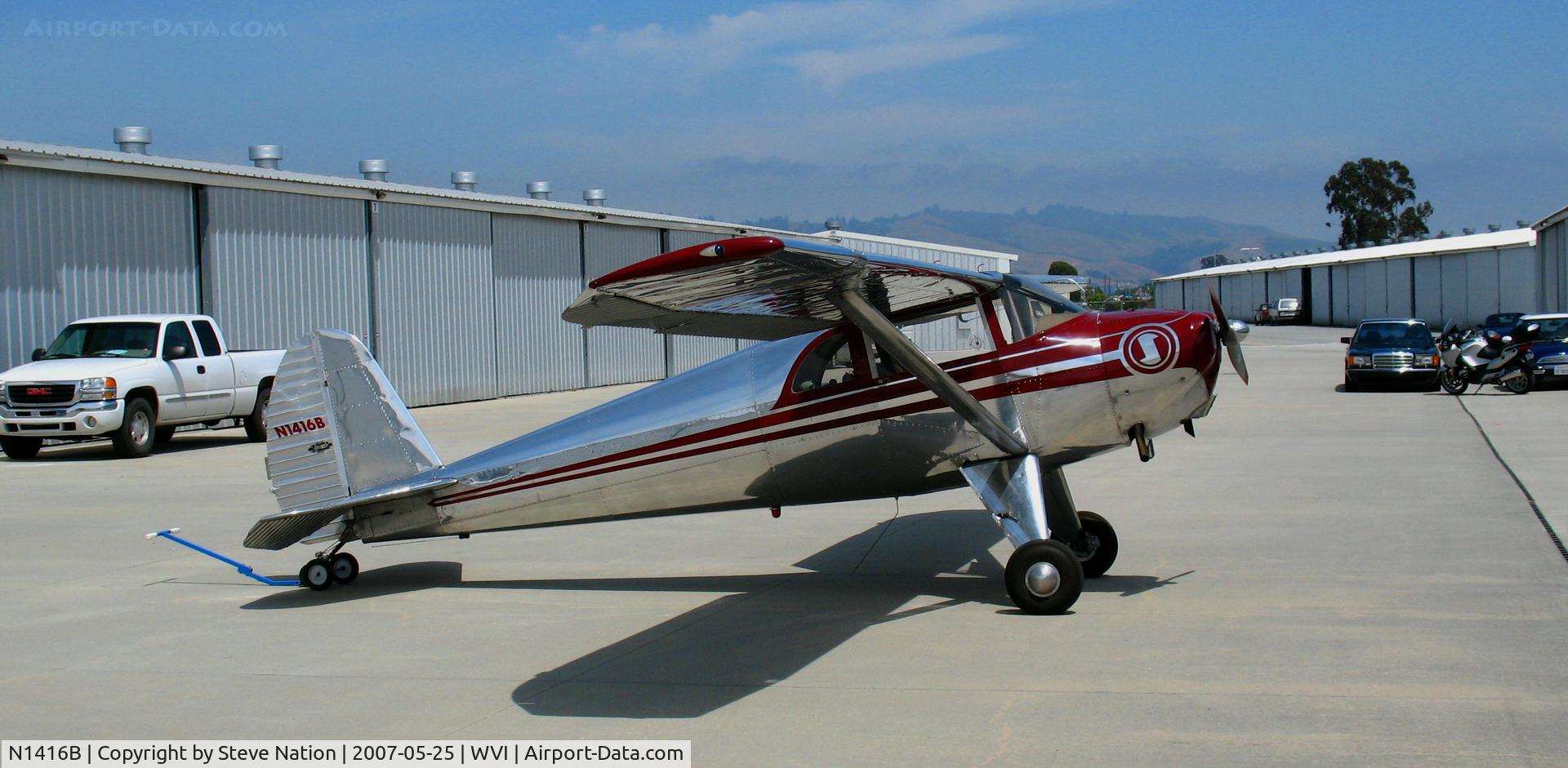 N1416B, 1948 Luscombe 8E Silvaire C/N 6042, Locally-based 1948 Luscombe 8E @ Watsonville, CA airshow