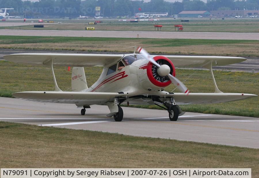 N79091, 1941 Beech D17S Staggerwing C/N 1020, EAA AirVenture 2007