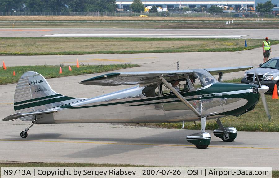 N9713A, 1950 Cessna 170A C/N 19403, EAA AirVenture 2007