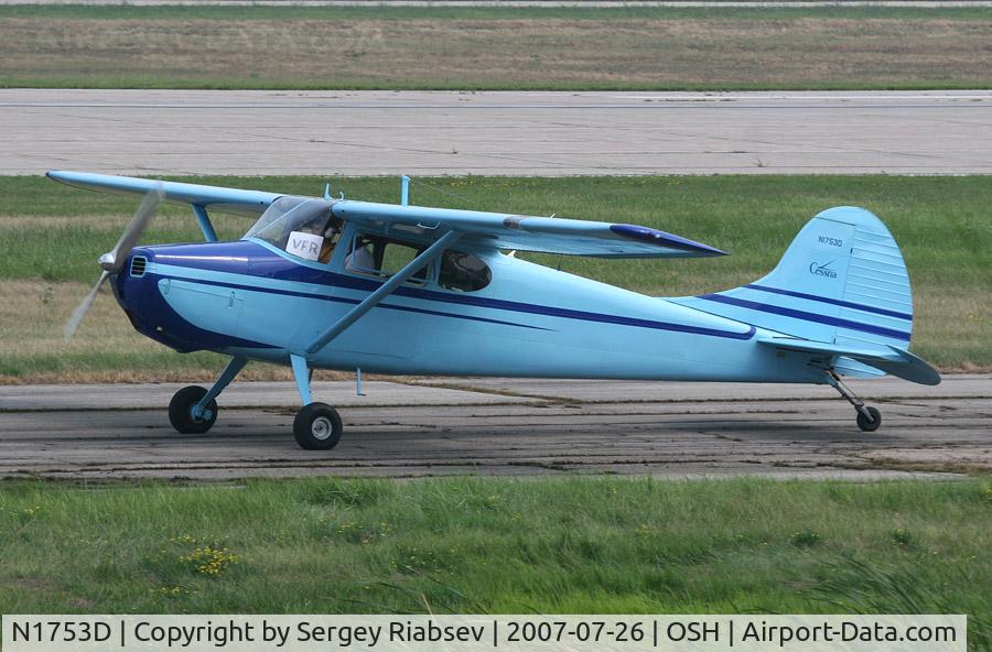 N1753D, 1951 Cessna 170B C/N 20196, EAA AirVenture 2007