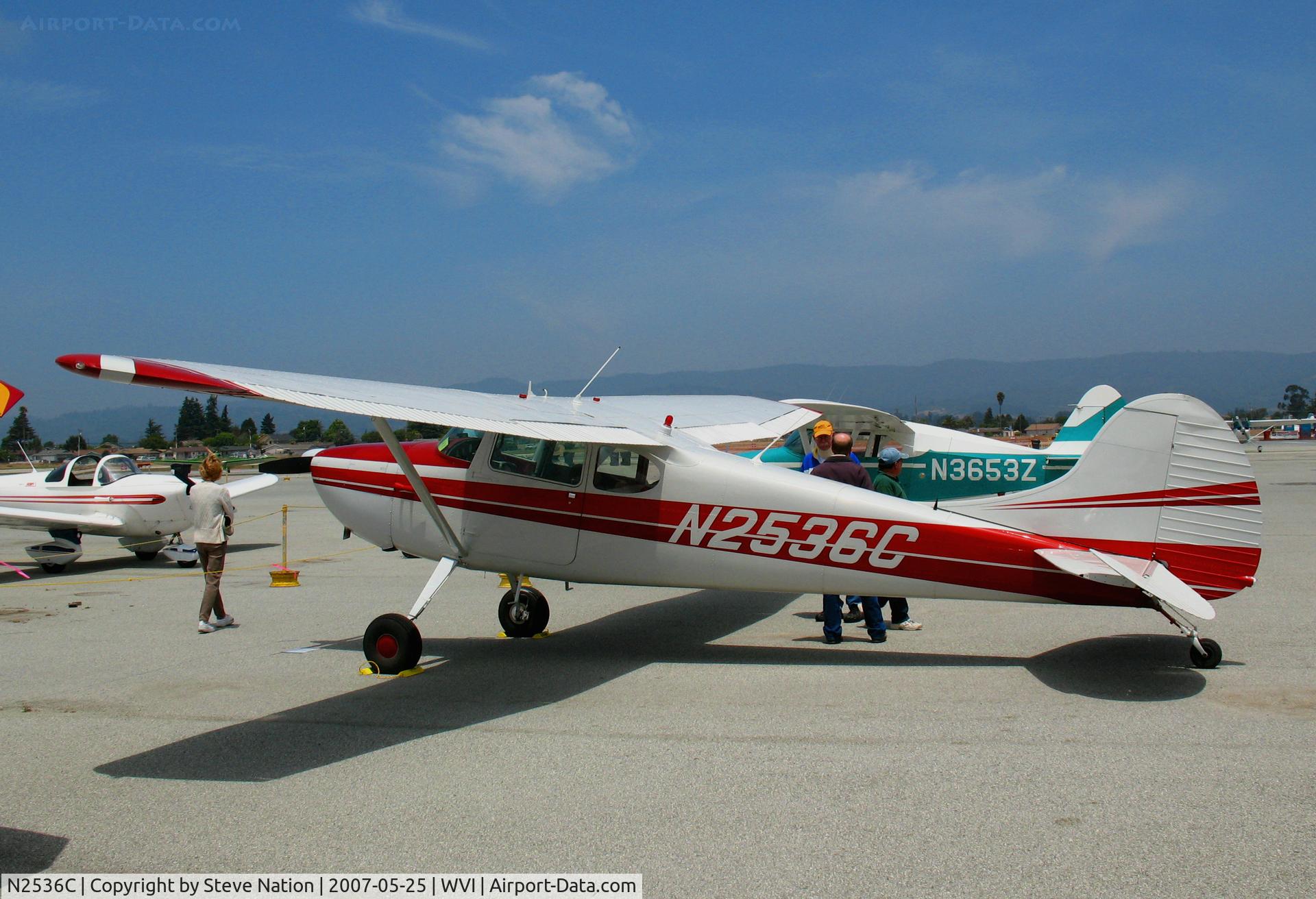 N2536C, 1954 Cessna 170B C/N 26180, 1954 Cessna 170B @ Watsonville, CA airshow