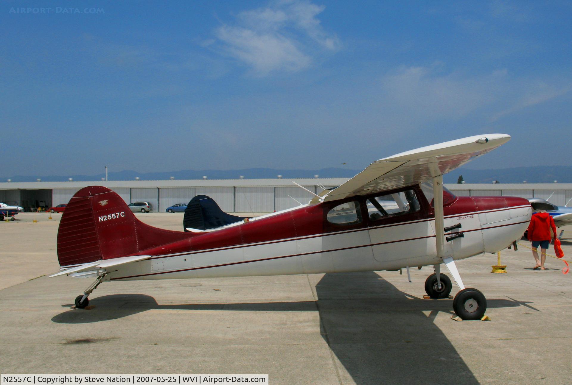 N2557C, 1954 Cessna 170B C/N 26201, Locally-based 1954 Cessna 170B @ Watsonville, CA airshow