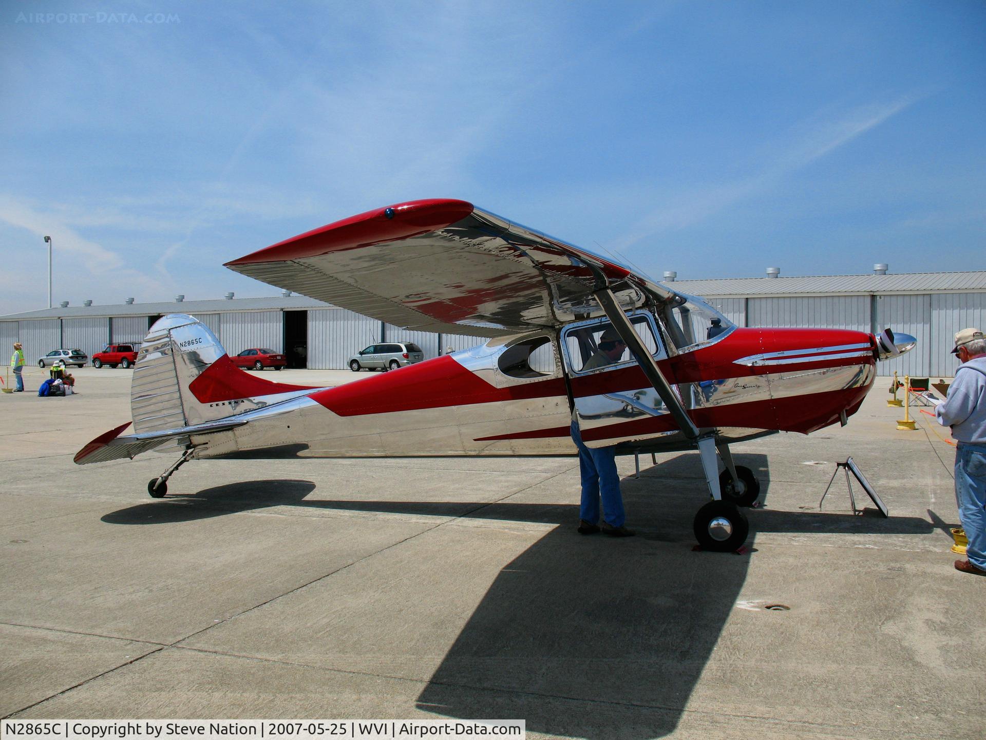N2865C, 1954 Cessna 170B C/N 26408, 1954 Cessna 170B @ Watsonville, CA airshow